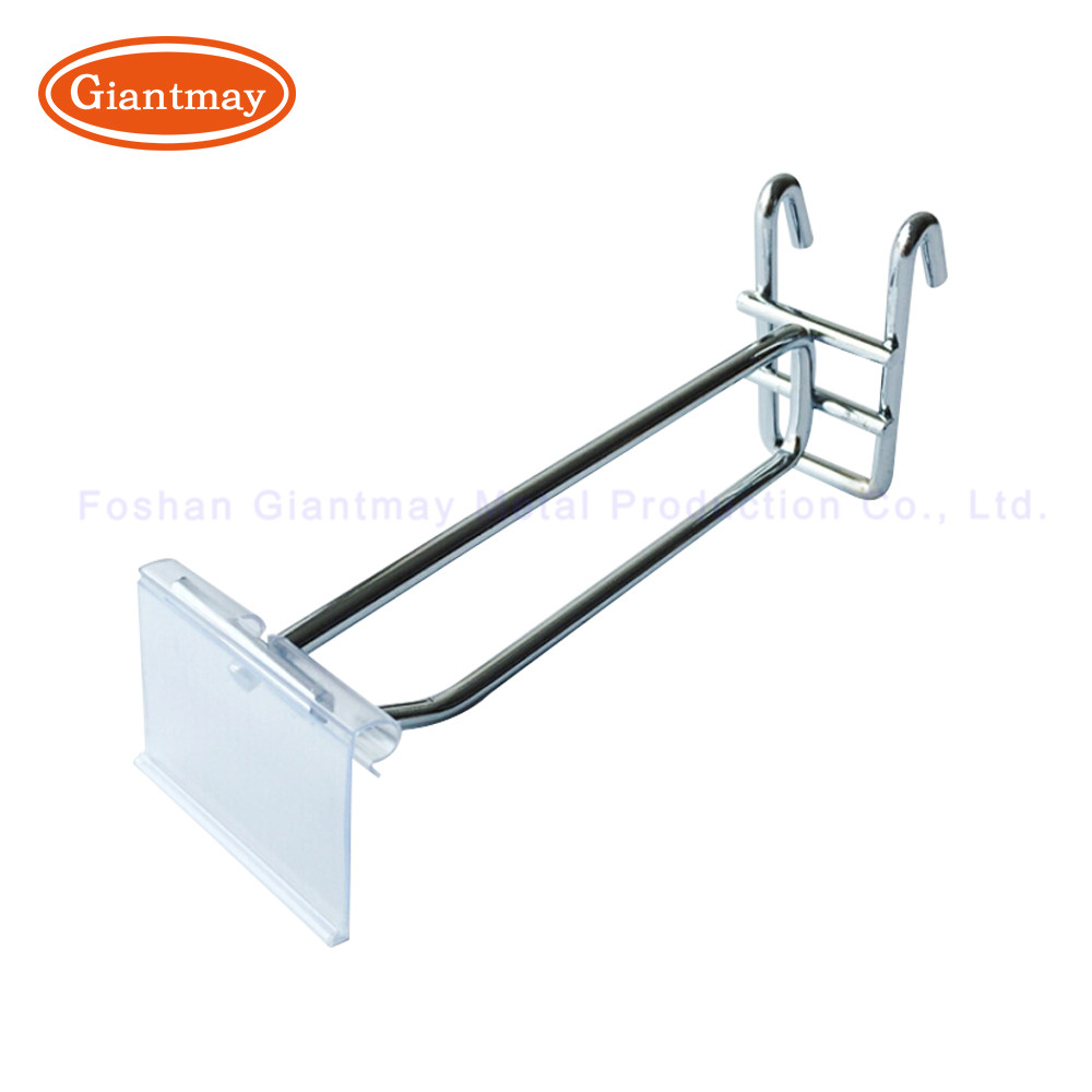 Steel Gridwall Label Mesh Metal Display Hook Wire Stable Structure