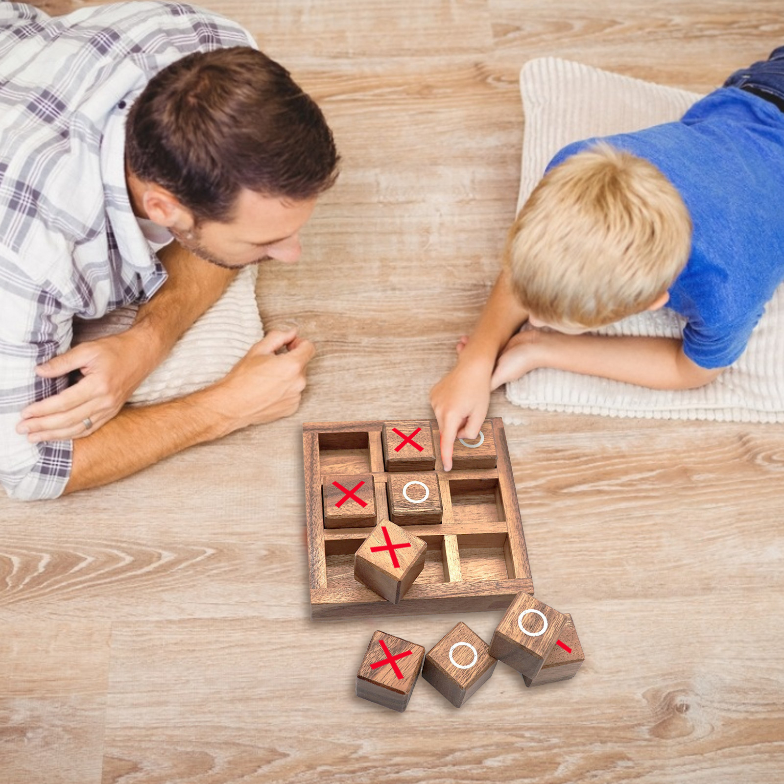 Entertainment 3cm Wooden Chess Pieces Interaction Game Unisex