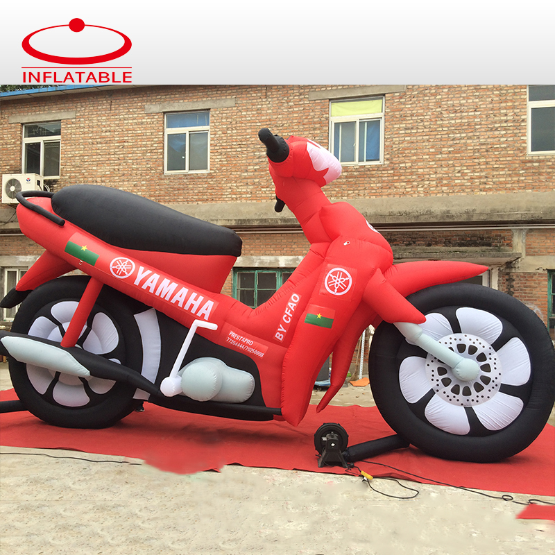 inflatable off-road motorcycle for outdoor inflatable advertising