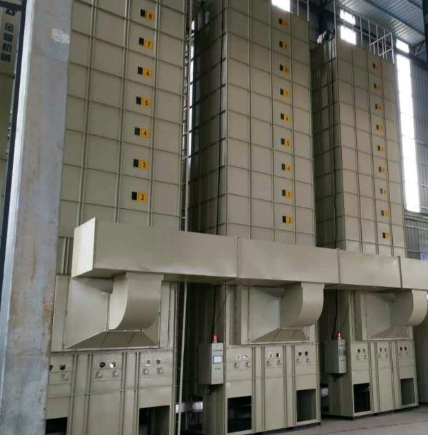 Professional Circulating Grain Dryer Easy Operating With Indirect Heating Method