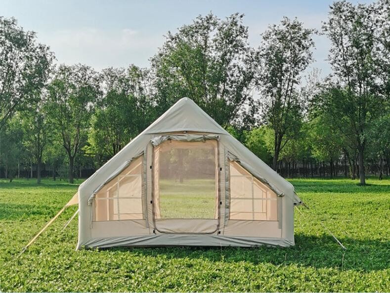 Air Tent, Inflatable Glamping Tent with Pump, Inflatable House Tent, Easy Setup Waterproof Outdoor Oxford Tents