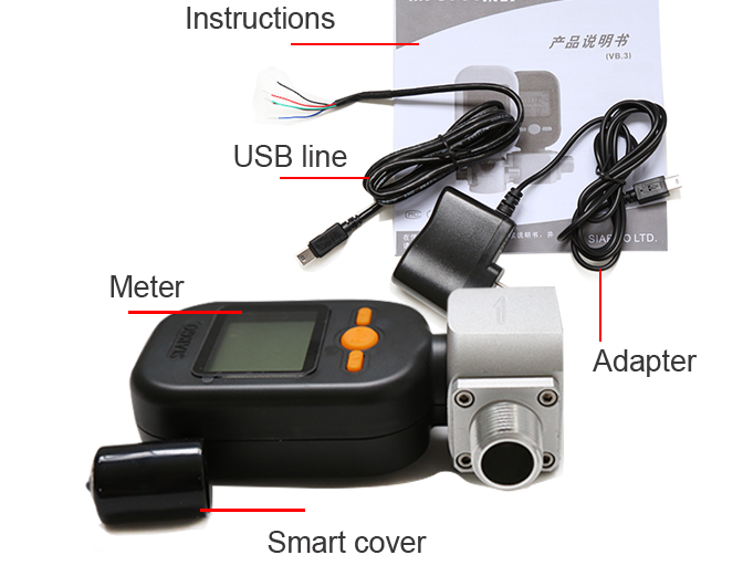thermal mass flow meter