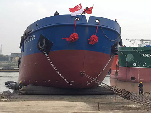 Dia 1.8m 10 Layer Ship Launching AirBags Explosion Proof Thickening Wear Resistant