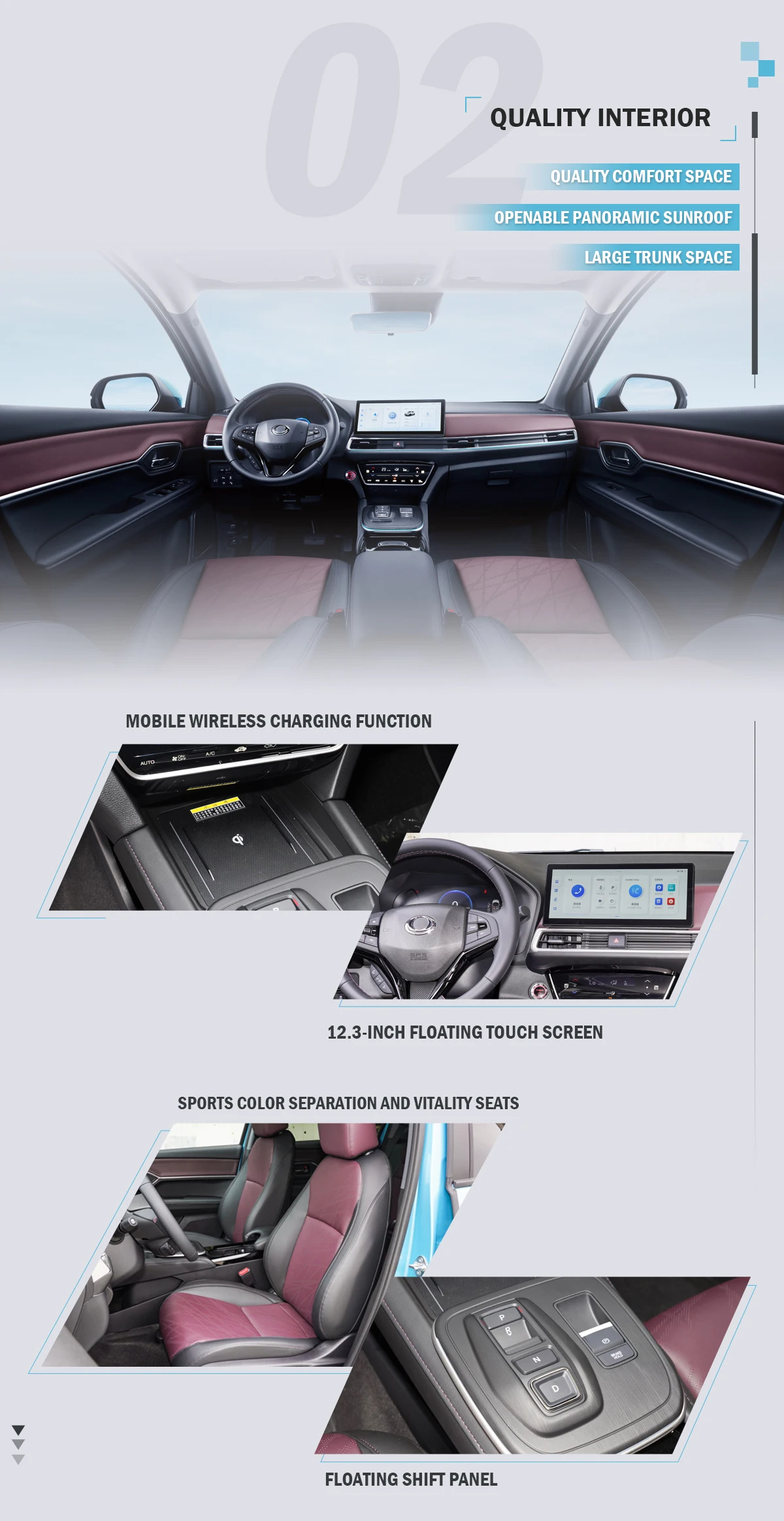 2023 Hon-da MNV M-NV 's Long Range FWD Pure Electric SUV 5-Seater with Maximum torque Nm 310N.m Single-speed Gearbox