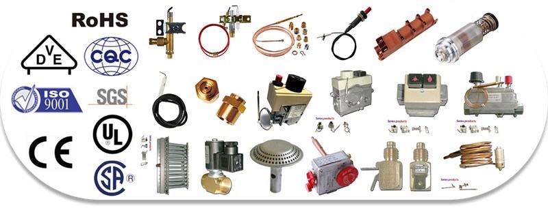 Household and Commercial Use Gas Control Valve Thermostats