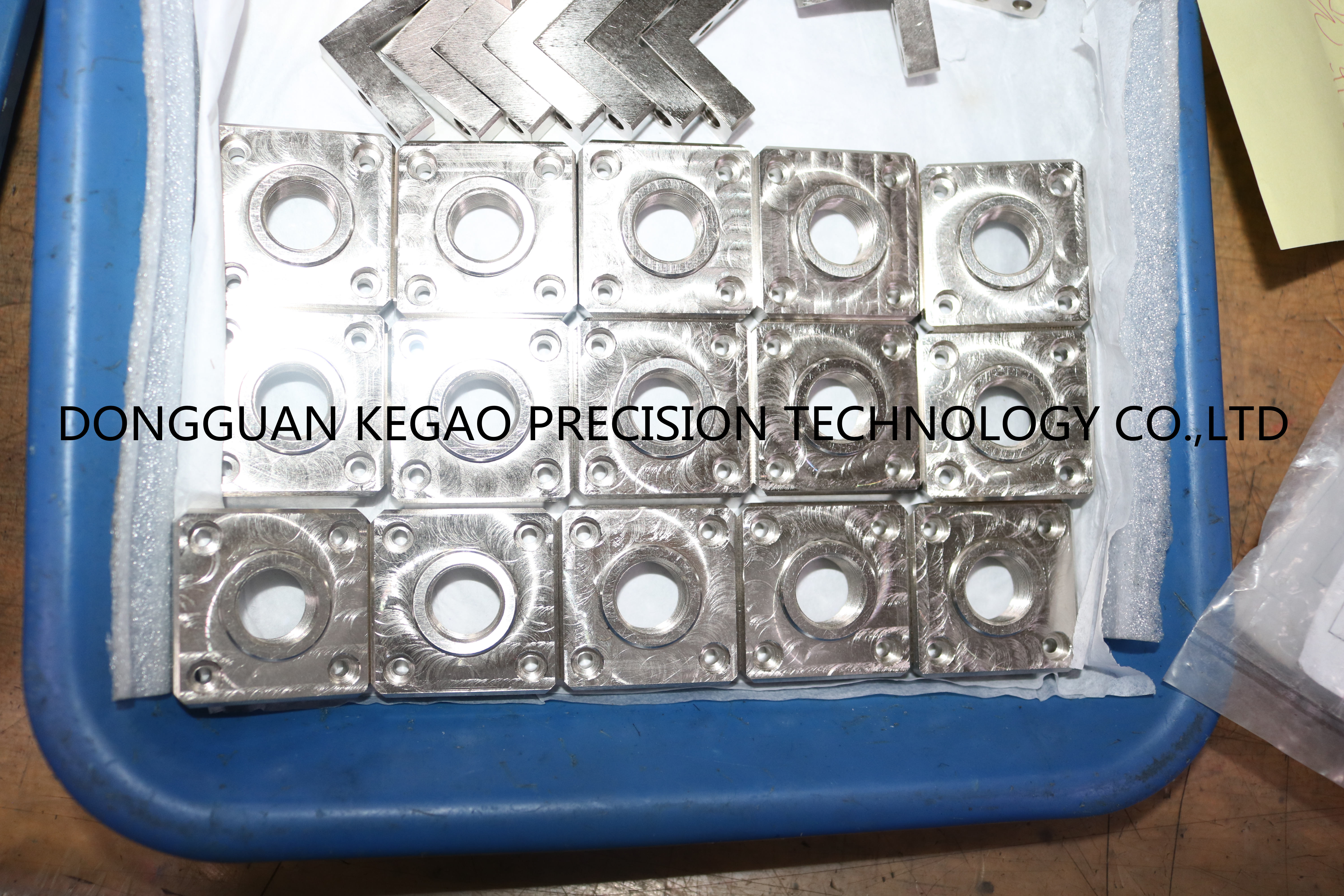 Plate Plastic Injection Machine Parts A5052 Material Anodizing