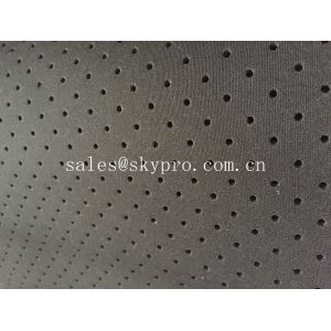 Perforated Neoprene Sheet Breathable And Elastic Airprene Sheet Fabric