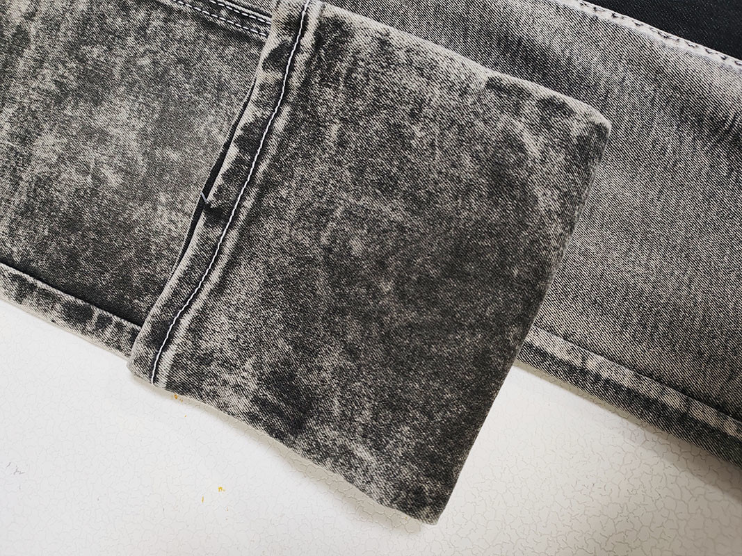 9 Oz Denim Jean Fabric For Women Jeans Factory In China Hot Sell To South America Khaki Color For Women Men Jeans