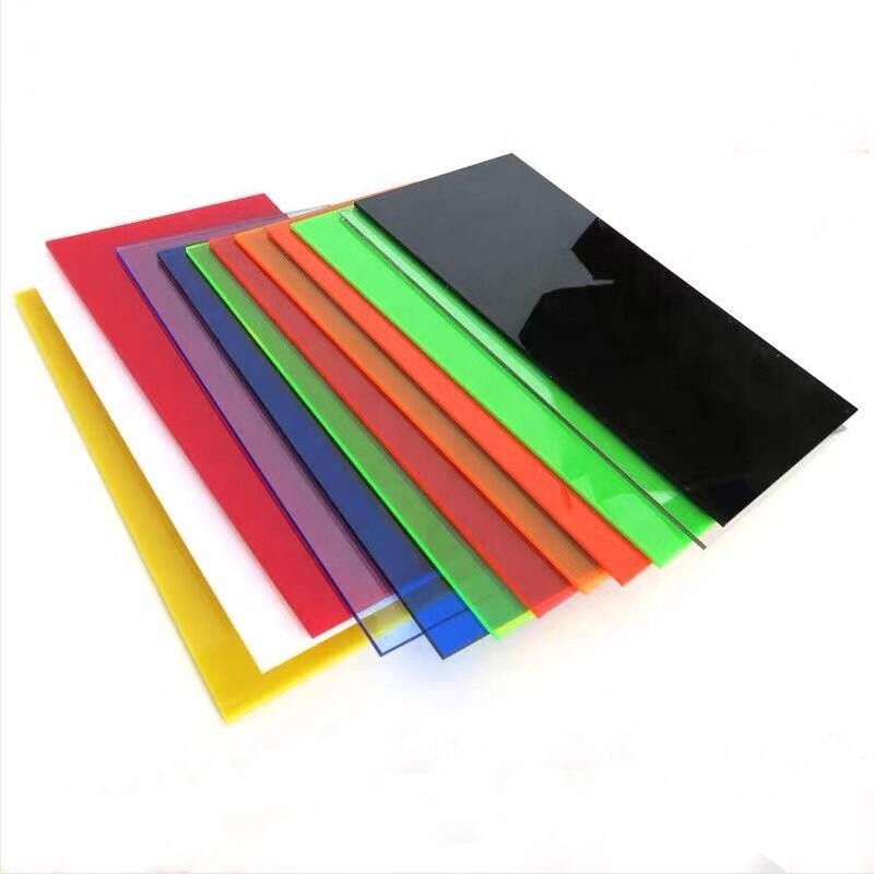 Translucent Colored Acrylic Plastic Sheets 1.8-30mm SGS For Wall Decoration