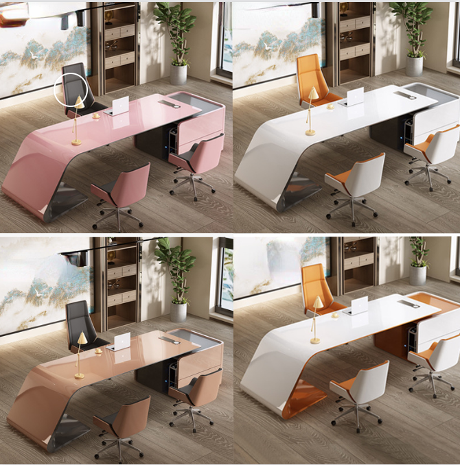 Modular Office Desk Business Writing Desk for Executive Table Office Furniture Sets