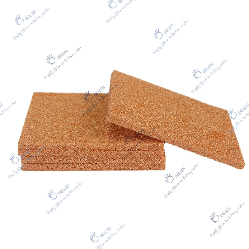 Lithium Ion Battery Porous Metal Foam Current Collection Continuous Copper/CU Foam Raw Material