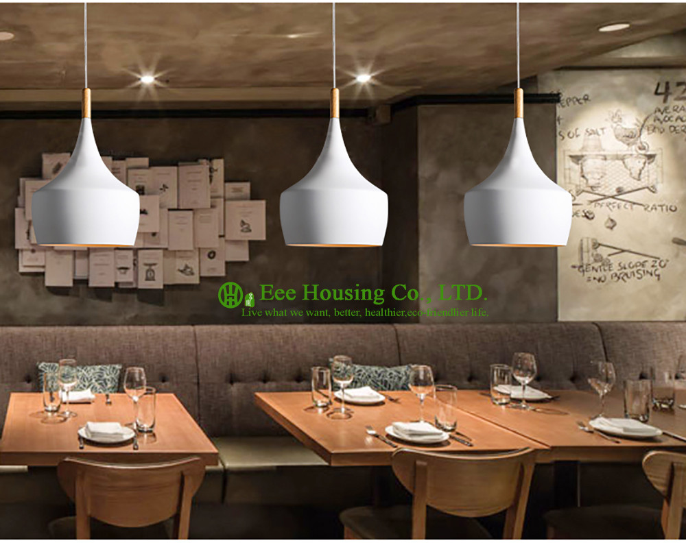 CE/UL listed Modern Unique black/white pendant lamp chandelier lighting