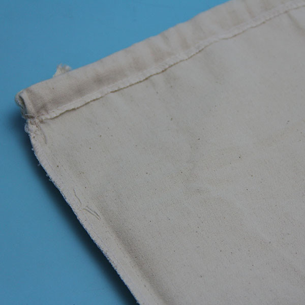 Cotton Packaging Drawstring Bag Portable Dust Pouch For Jewelry / Shoes