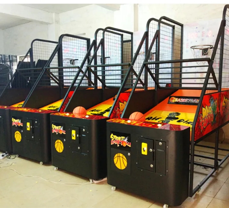 Street Basketball Boxing Coin Operated Electronic Game Machine for Arcade Game Center