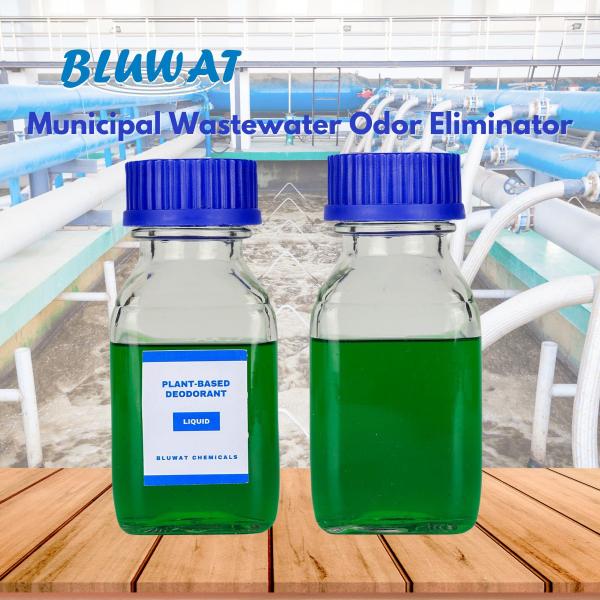 Eco Wastewater Odor Treatment Additive Spray Concentrate Municipal Wastewater