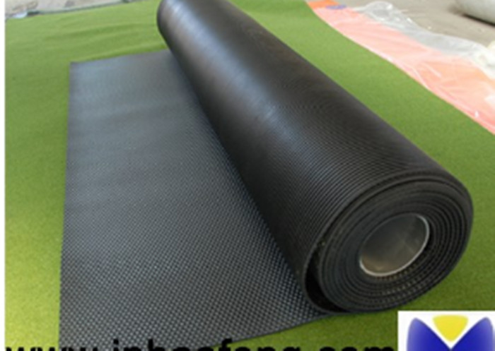 Black Cattle Mats Rubber Horse Stall Mats 12-25mm Thickness Anti Rust