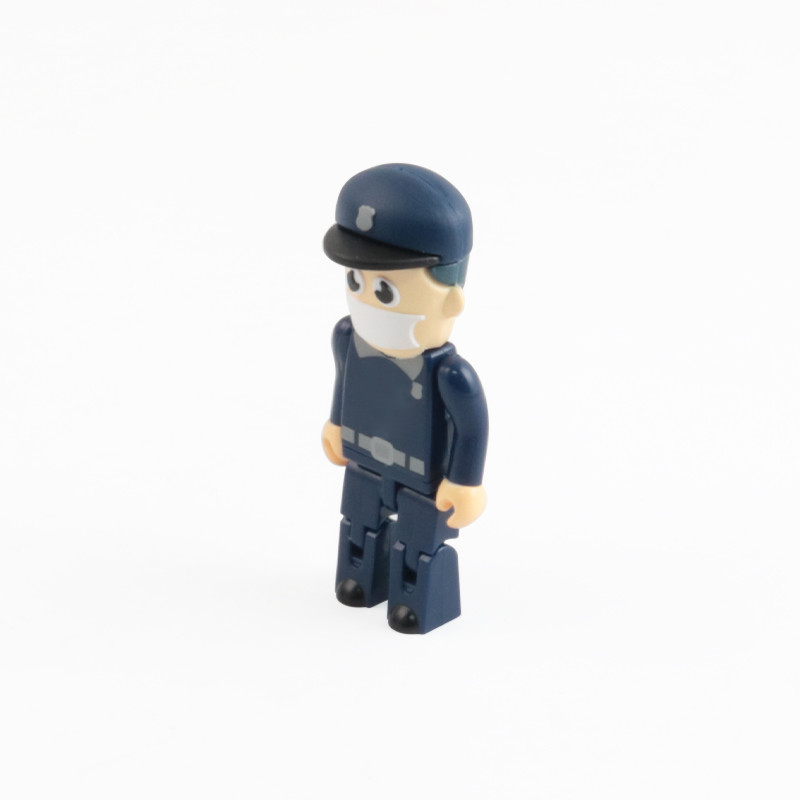 People Shapes Fast Usb Memory Stick With PVC Open Mold Head