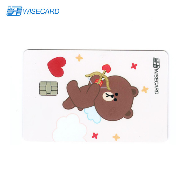 13.56MHz Plastic PVC RFID NFC Card CR80 Custom Printed WCT Metal