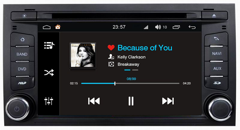 Ouchuangbo car radio stereo android 7.1 for Seat leon 2013 with 3g wifi BT SWC gps navi 1080P Video