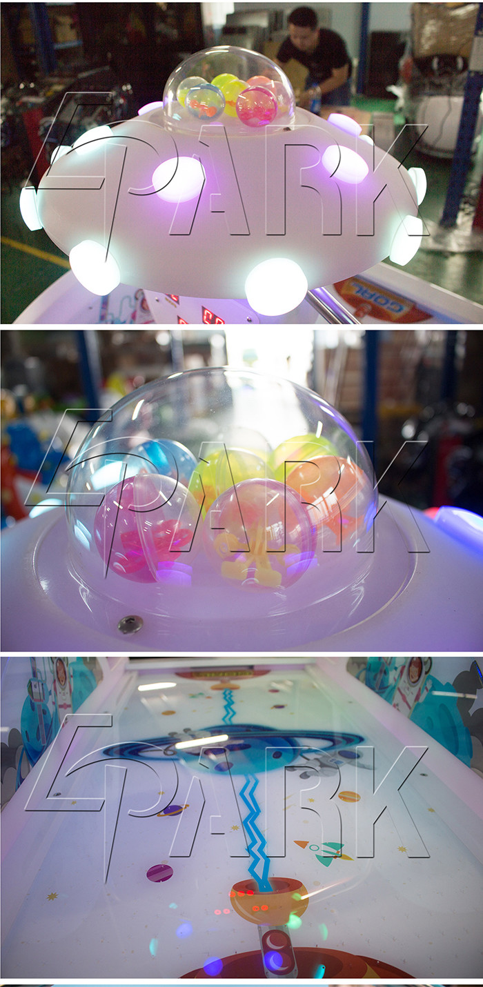 Kids Fun Hockey Game Machine Capsule Prize 2 Players With Sound Music