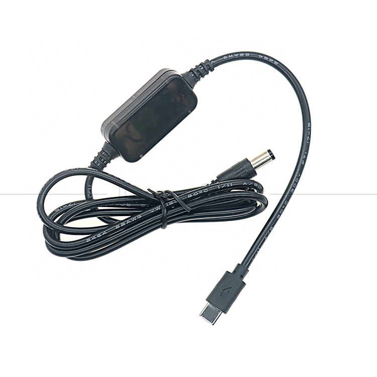 9v 12v 15v 20v PD USB Type C to DC 5.5x2.1mm Charger Cable for Wifi Router Speaker