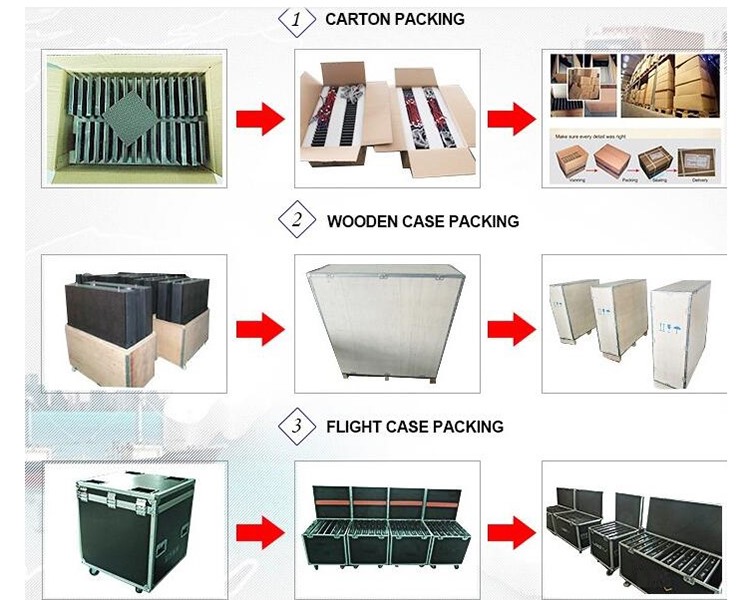 smd dot matrix p3 led 64x64 led display module