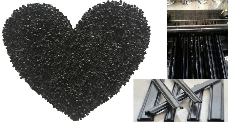 Extruding Polyamide Nylon 66 PA66 Raw Material For Extrusion Thermal Break Strips In Window