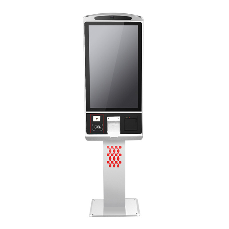 32-Inch Touch Screen Payment Machine Kiosk With Thermal Printer And Qr Code Scanner