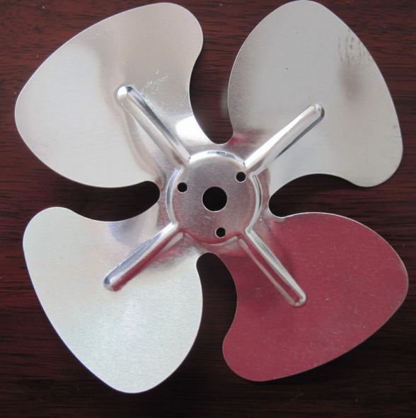 Customized motor assembly air wing aluminium fan blade