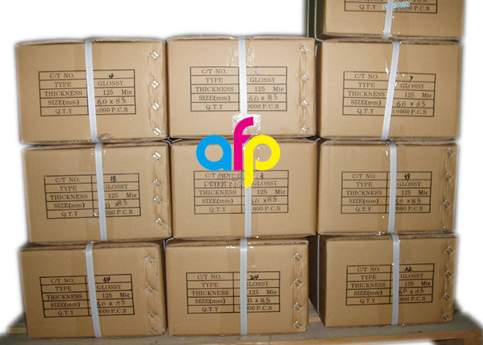 A4 PET Polyester Thermal Laminating Plastic Pouch Film 80 350 Micron For Documents