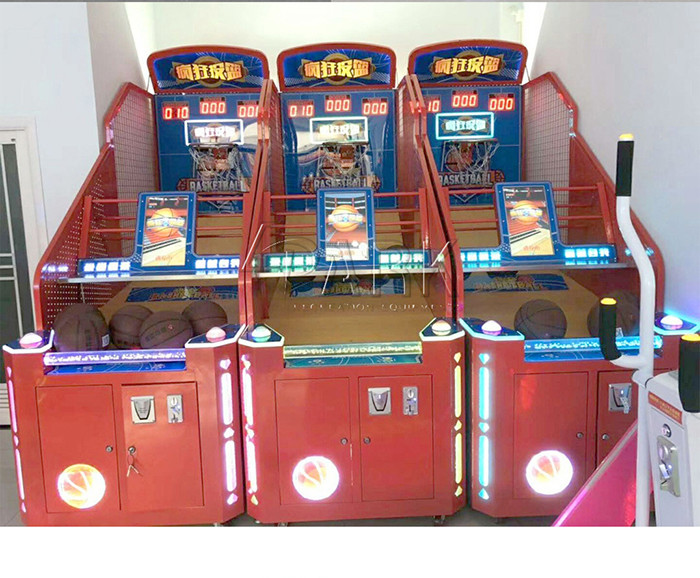 Luxury Extreme Hoops Street Arcade Basketball Game Machine 12 Months Warranty