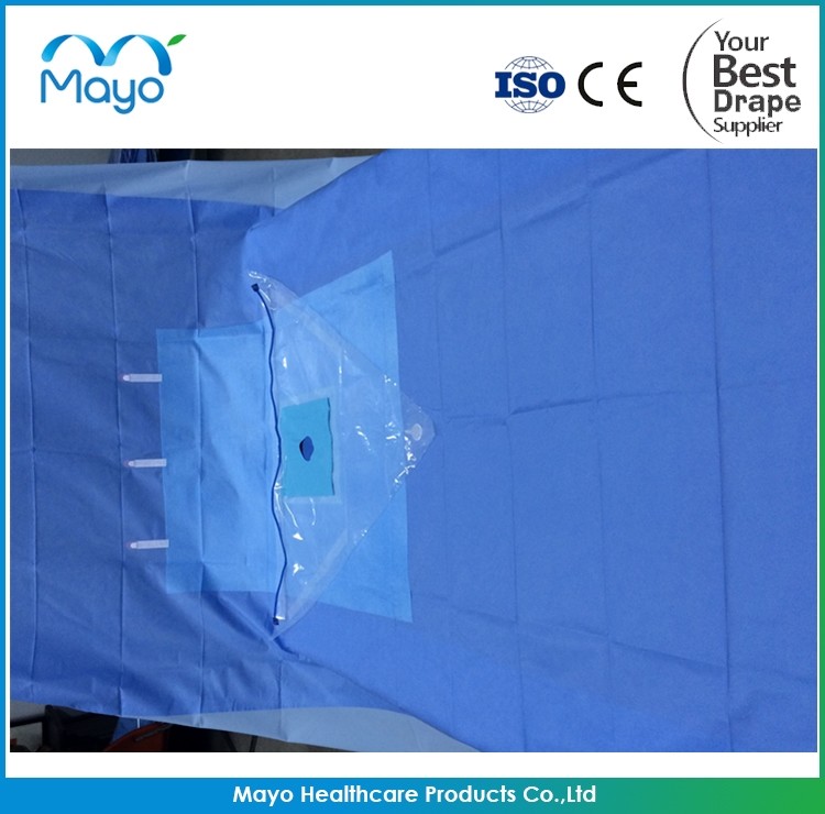 High quality Non Woven Surgical Knee O drape Like Disposable Surgical Drape For Hospital