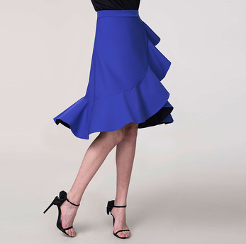 Girl Knee Length Mini Skirts