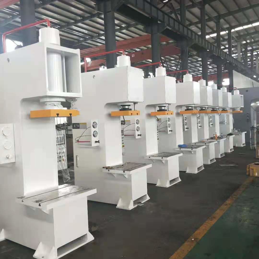 Y41 100Ton Hydraulic C Frame Press Machine For Stainless Steel Mild Steel Punching 25Mpa