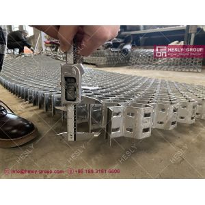 AISI309 Hex-Mesh Grating | 18 gauge | 3/4" depth | 2" hexagonal hole | Hesly
