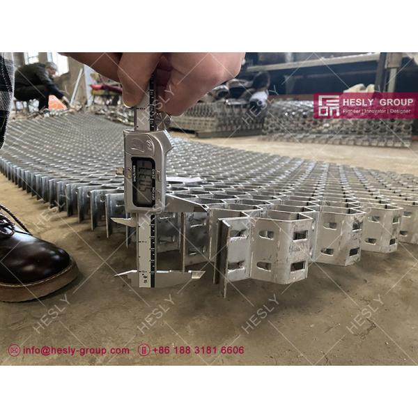 AISI309 Hex-Mesh Grating | 18 gauge | 3/4" depth | 2" hexagonal hole | Hesly