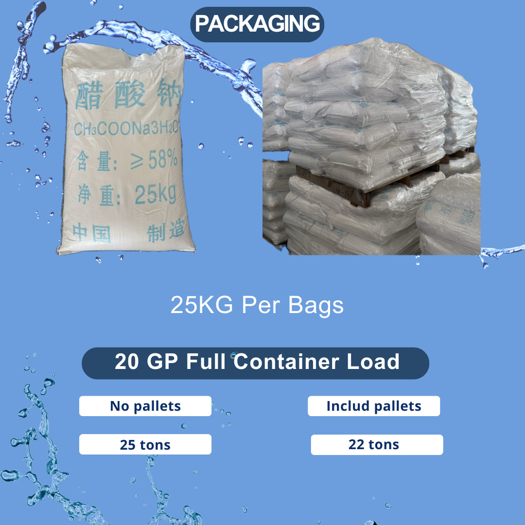 Industrial Grade Sodium Acetate Price White Crystal For Food Industry