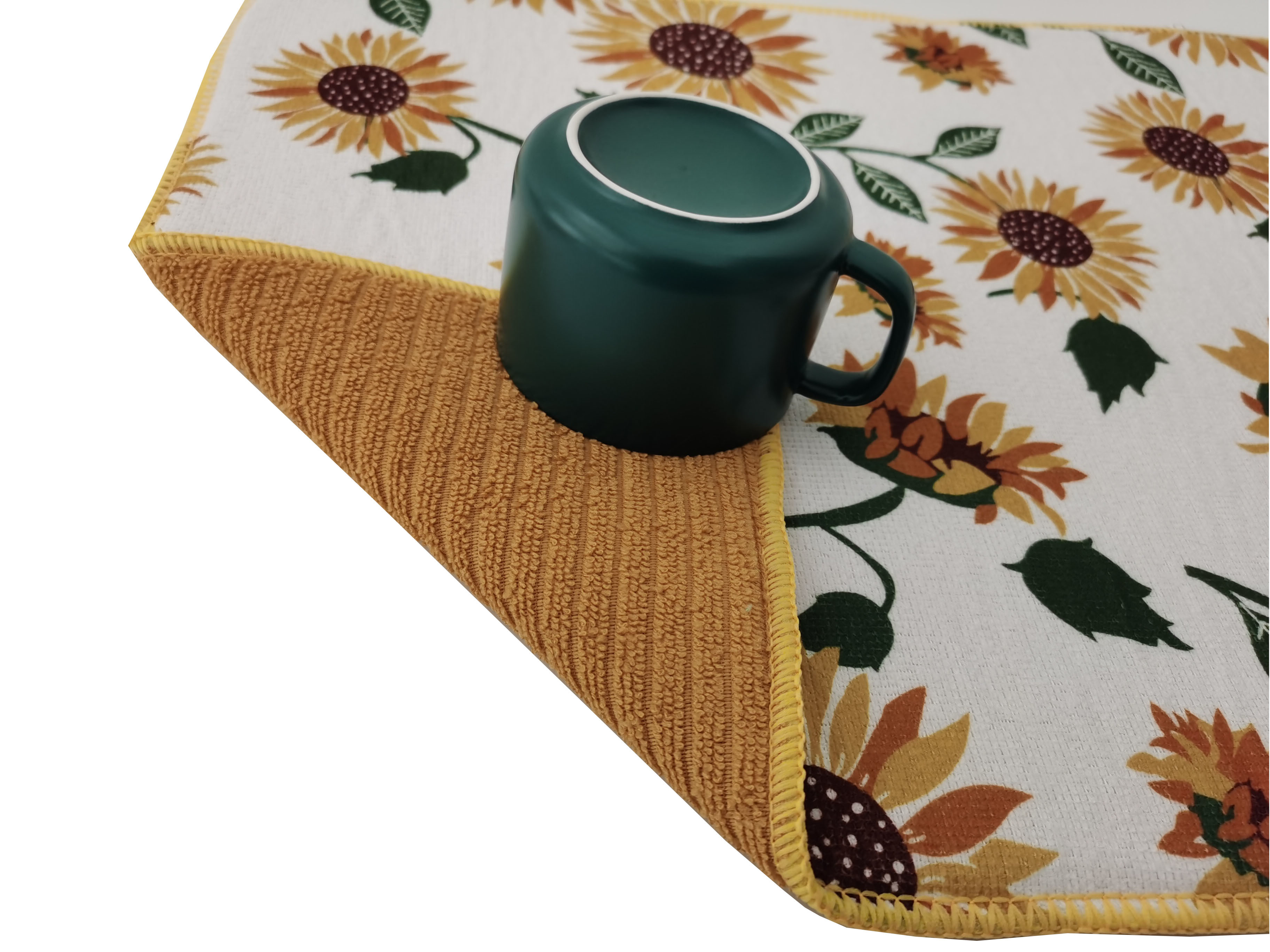 Eco-Friendly Microfiber Dish Drying Mat 200gsm Countertop Pad