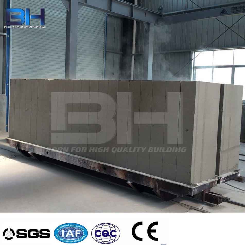 Energy Efficient AAC Block Plant Machinery , Fly Ash AAC Block Production Line