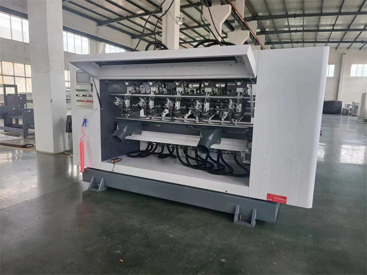 Corrugated Cardboard Production Thin Blade Slitting Scoring Machine with 380V Voltage