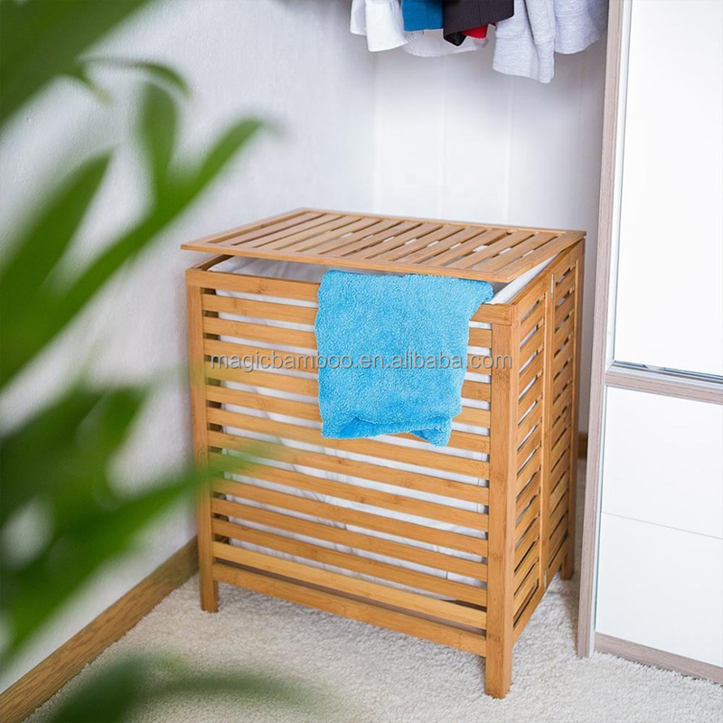 Collapsible Organizing Bathroom Storage Basket Laundry Container