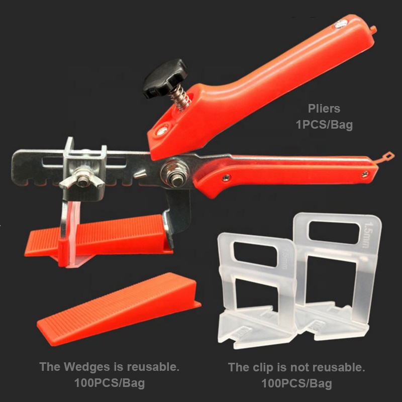 Tile Leveling System plastic decking spacer leveler ceramic tile 3mm spacers