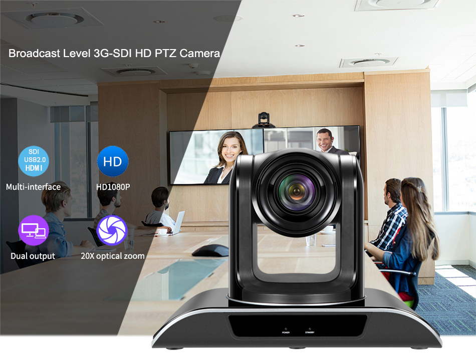 Telemedicine HDMI SDI PTZ Camera for Video Conferencing