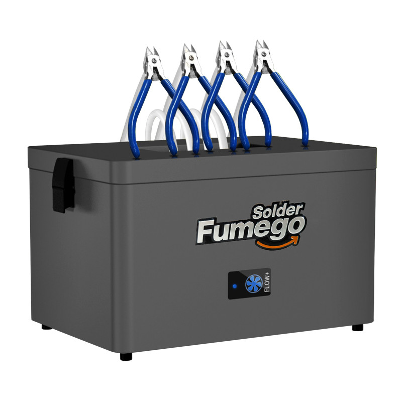 XS1-4 Cutting Lead Extractor 80W Power 150m3/h Systemic Flow For Electronics Industry
