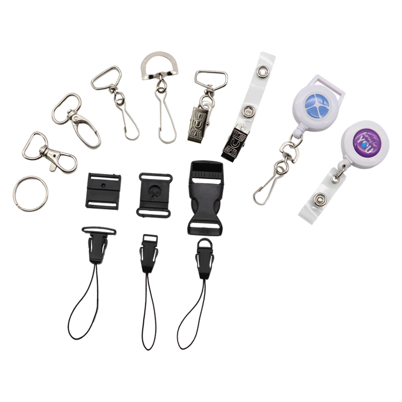 Dye Sublimation Printing Lanyard , Polyester Nylon Id Card Lanyards