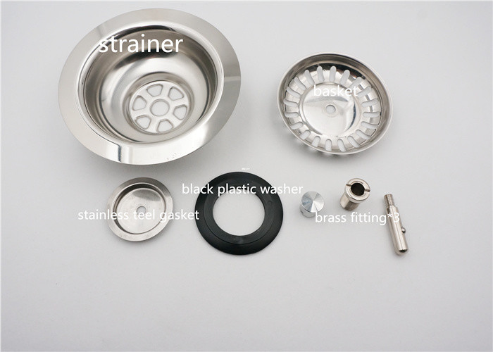 Custom Kitchen Sink Strainer Set Corrosion Resistance Anti - Clogging