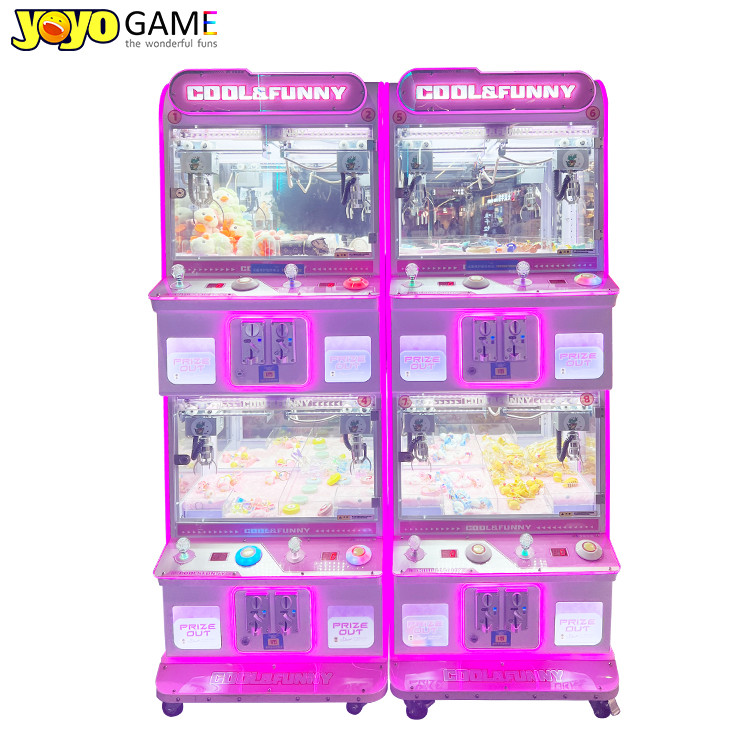 Arcade Game Machine Coin Operated Vending Mini Claw Machine With Bill Acceptor Mega Mini Claw Machine