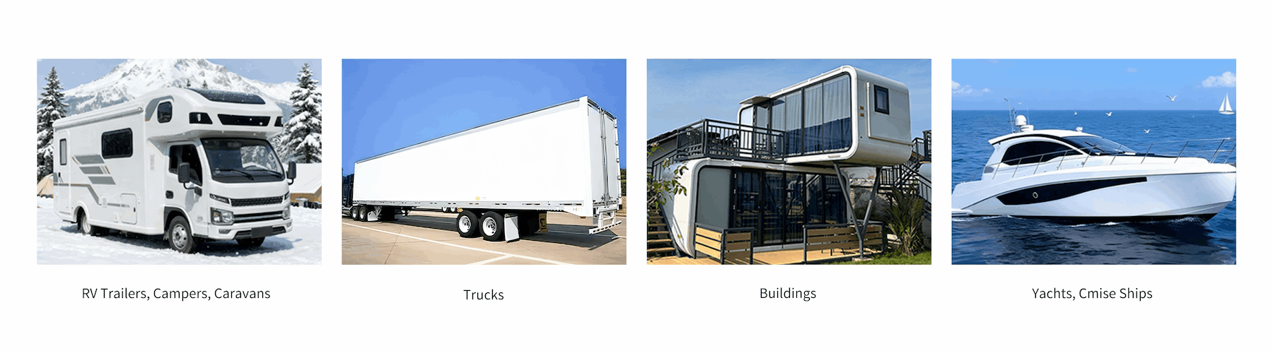 Custom FRP Flat Sheet For Trailers 3500mm Extra Wide Full Customization