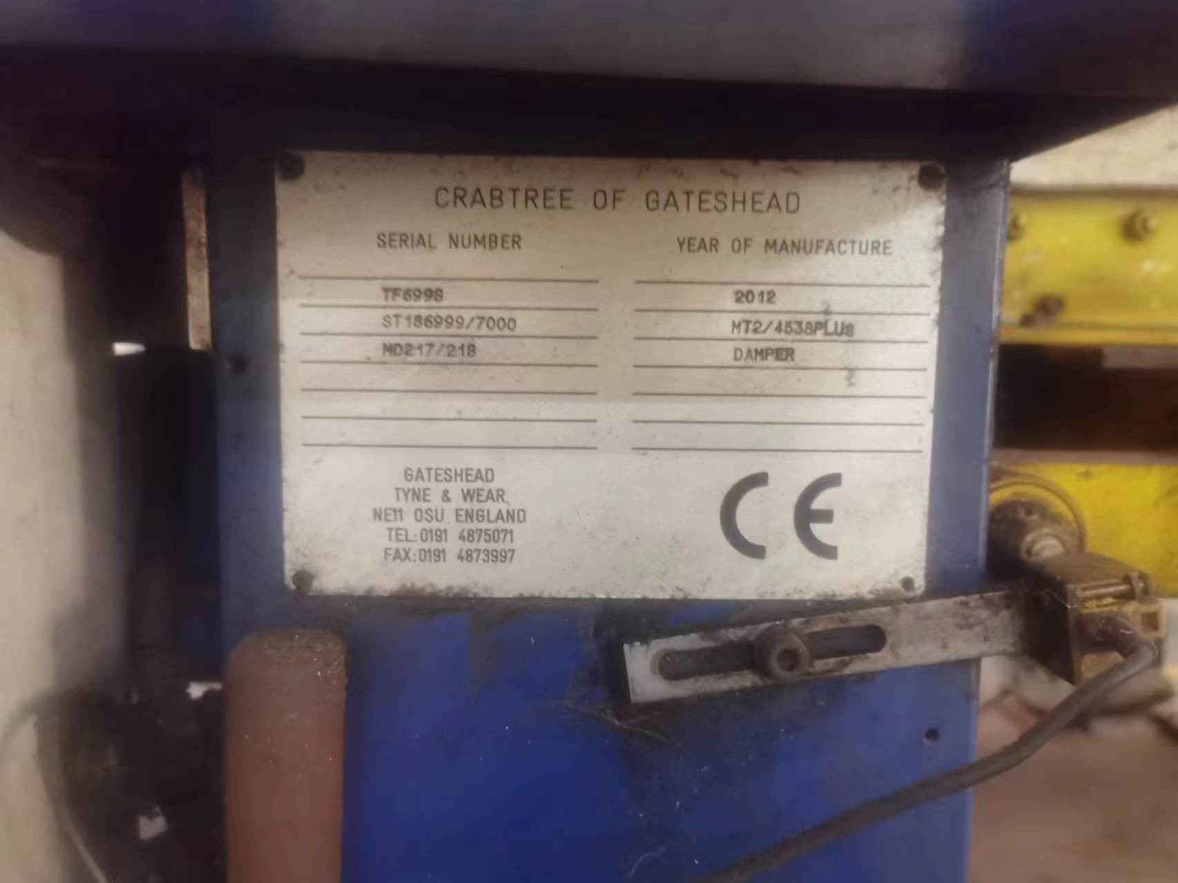 45 Inch 2 Colors Crabtree Printing Machine for Tinplate sheet