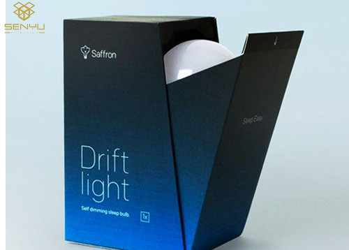 New Design Paper Box Packaging Led Bulb Packaging Box With Paper Insert